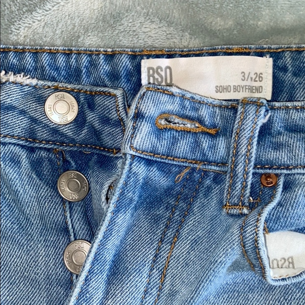 RSQ boho boyfriend jeans